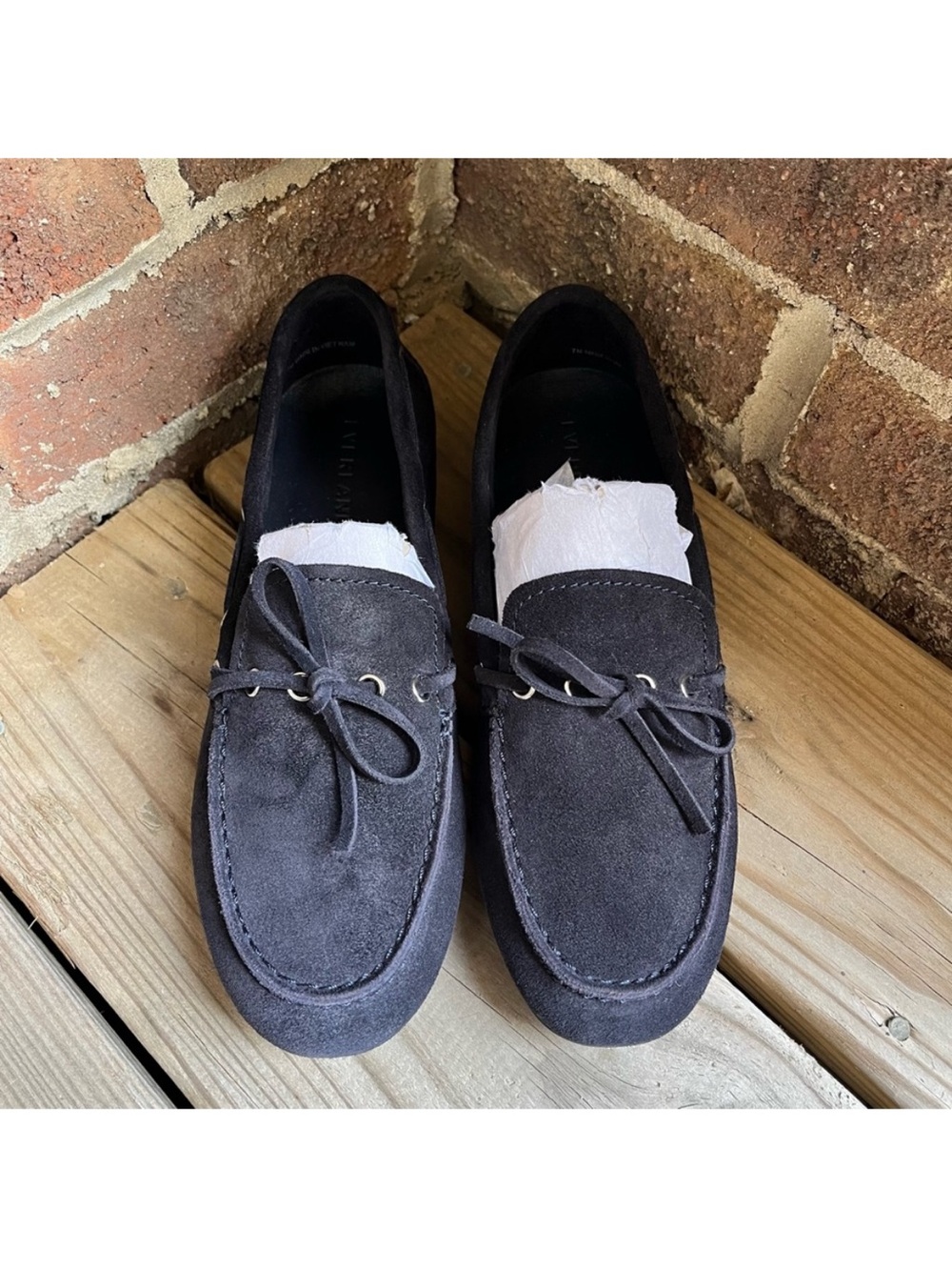 Everlane Shoes 7 Moccasins Loafers Blue - Picture 8 of 16